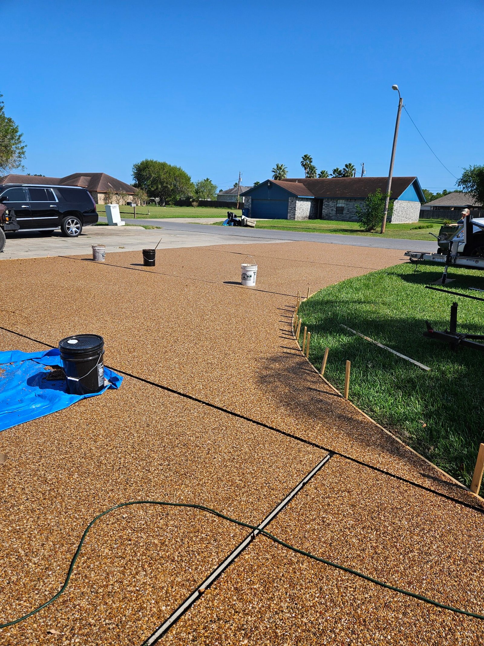 Wide view of a finished Cherokee floor