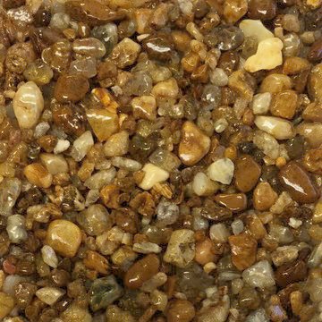 Dark Brown river rock blend